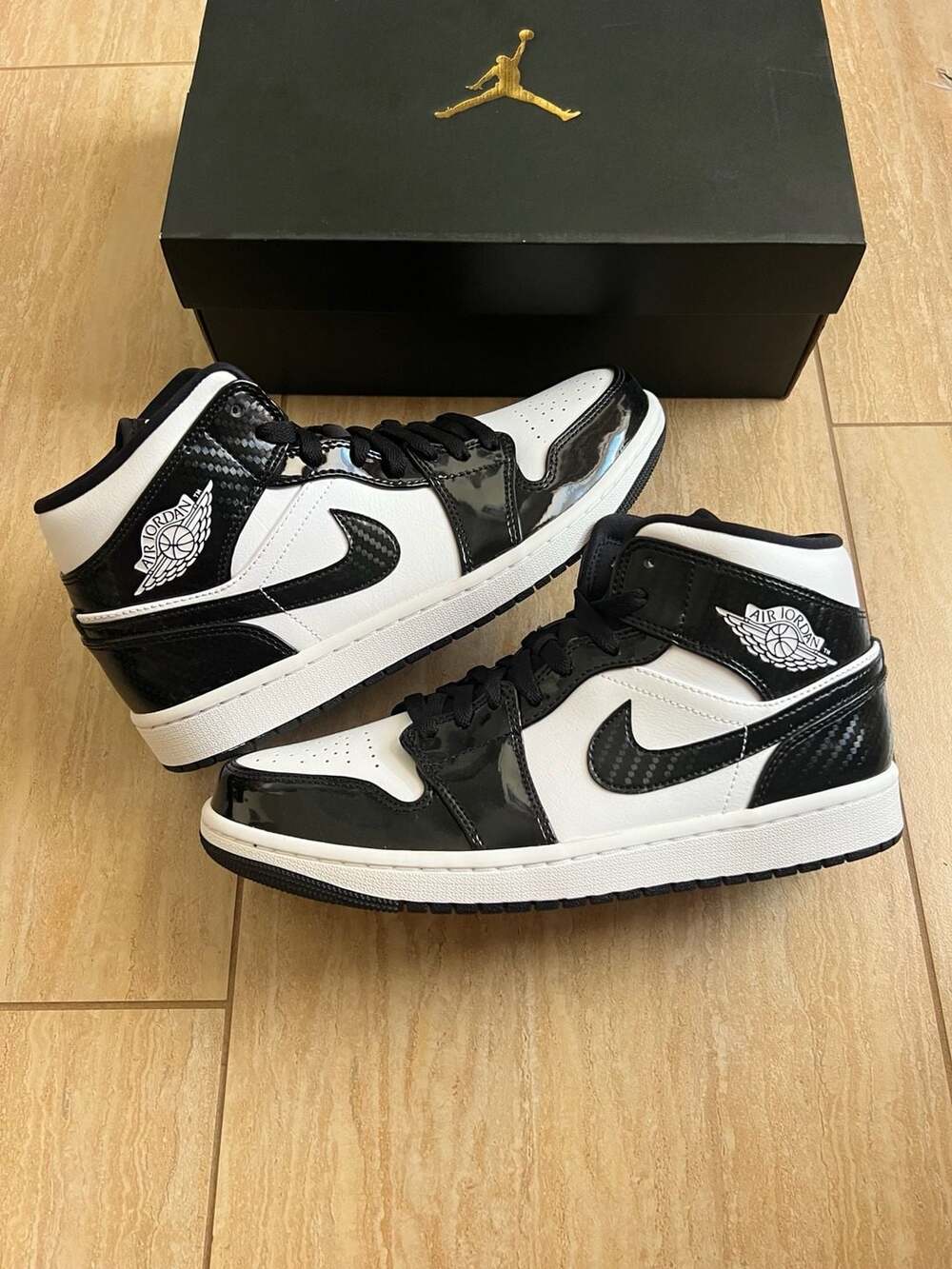 Air Jordan 1 Mid SE 'All-Star 2021' Carbon Fiber (DD1649-001)